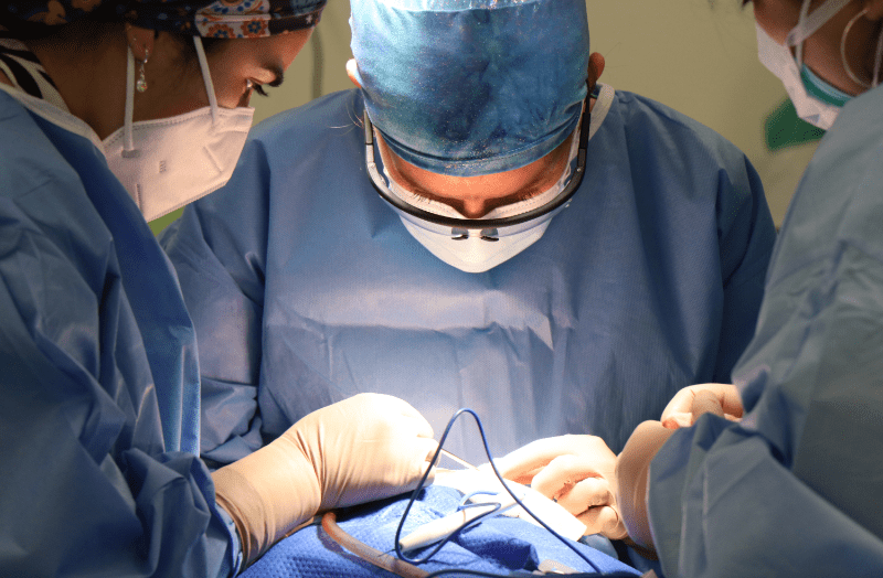 Foto einer Operation